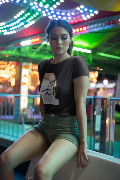 Trendy Graphic Crop Top for Women