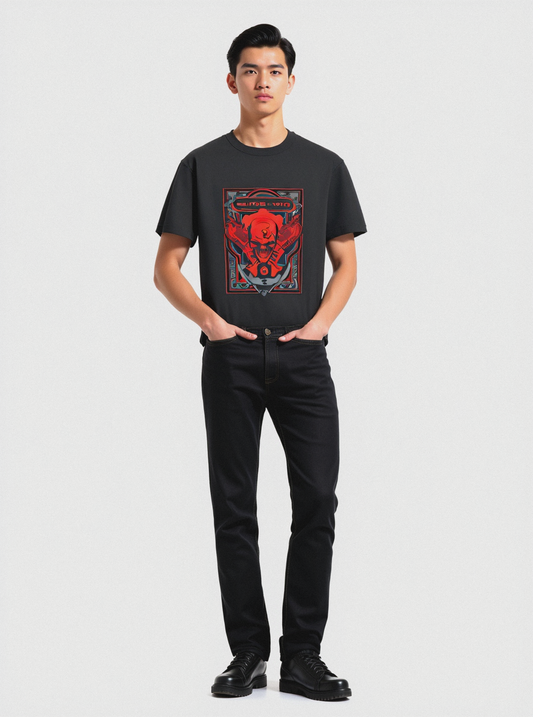 Gears of War Graphic Print Crew T-Shirt