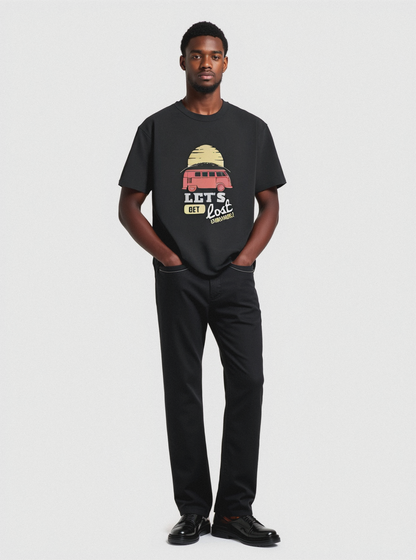 Vintage Camper Adventure Graphic Unisex T-Shirt