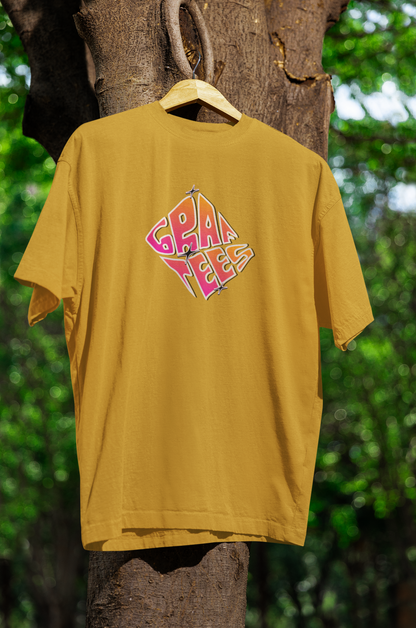 Blessed Angelic Graphic Unisex Oversized T-Shirt