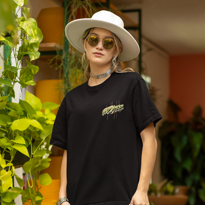 Floral Graphic Oversized Women’s T-Shirt